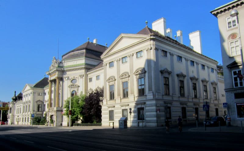 Palais Auersperg Wien Außenansicht